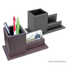 PH 921 PU Pen Holder with Name Card Holder